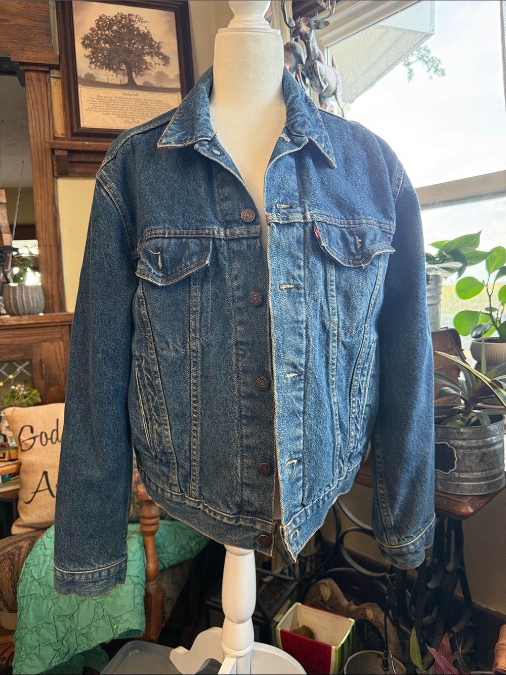 Levi's Blue Denim Trucker Jacket